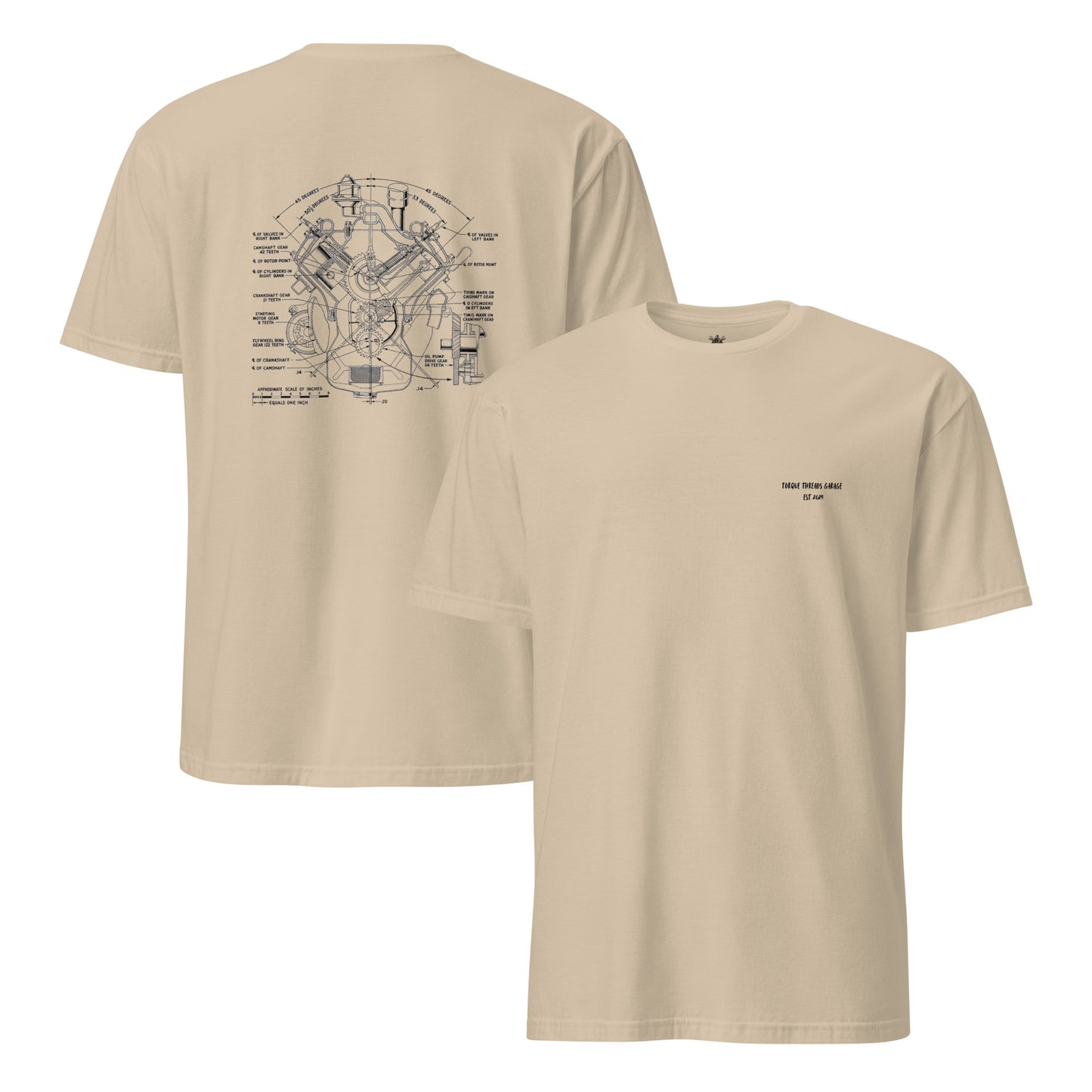 Torque Threads Engine T-Shirt