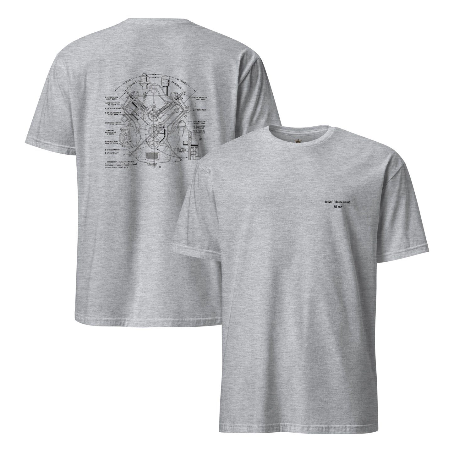 Torque Threads Engine T-Shirt
